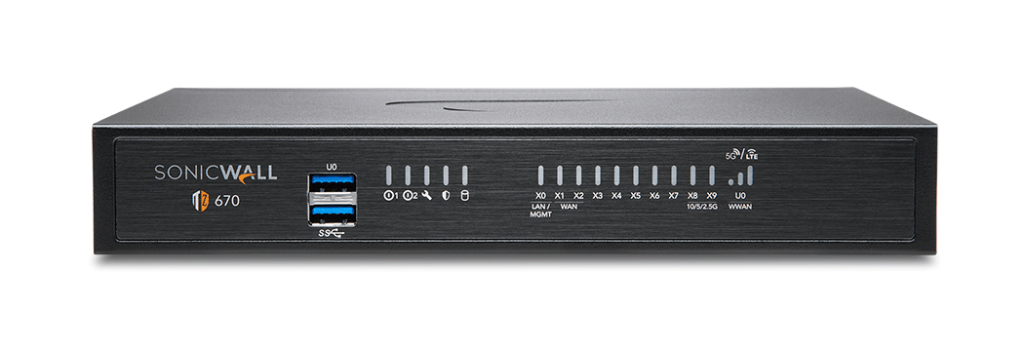 TZ670_Front-SonicWall
